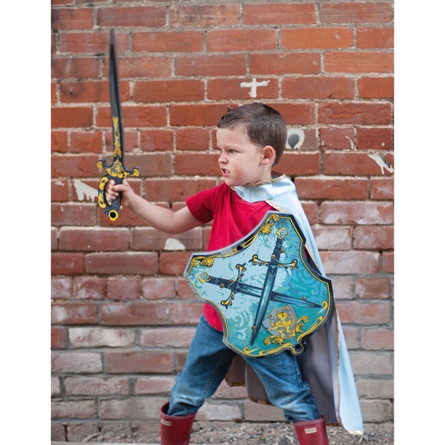 Blue Knight EVA Sword & Shield Bundle - Costume Accessories - 4