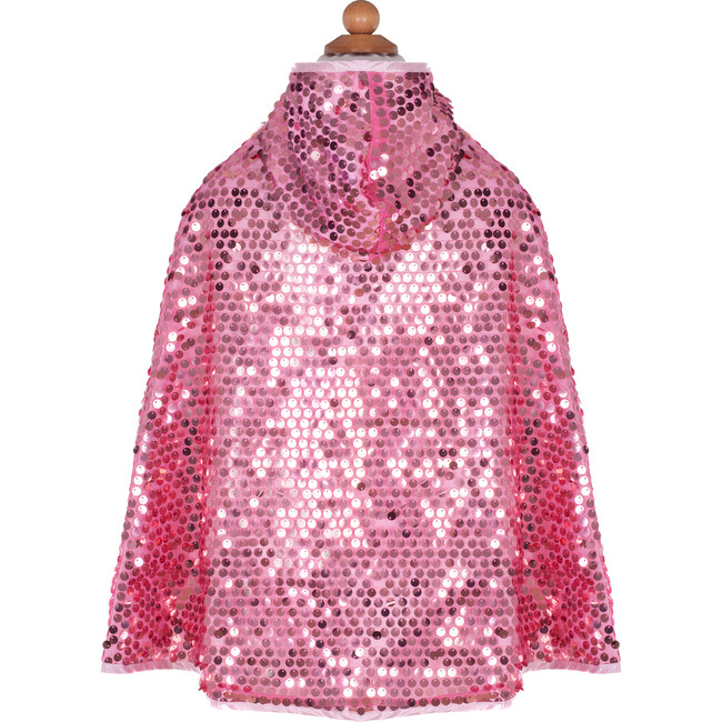 Pink Sequin Sparkle Cape - Costume Accessories - 1