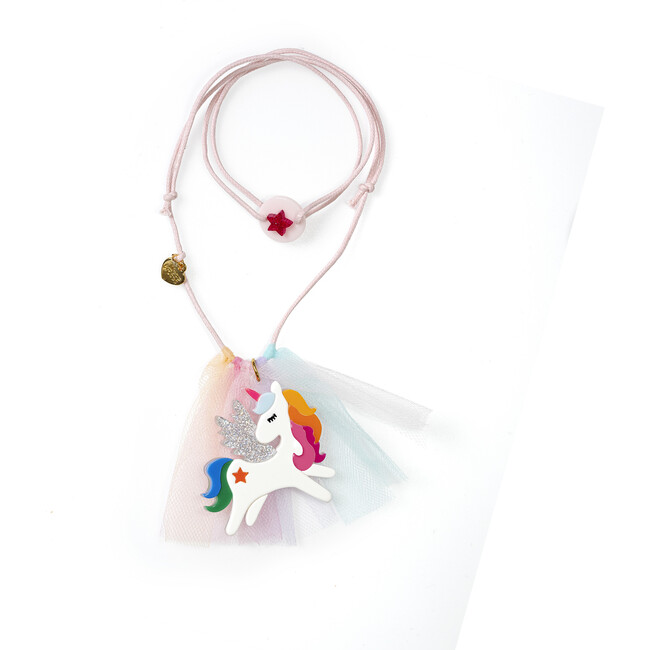 Unicorn Rainbow Wing Necklace