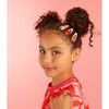 Strawberry Fabric Covered Snap Clips - Hair Accessories - 2