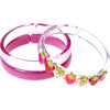 Multi Strawberry Pink Red Bangles - Bracelets - 1 - thumbnail