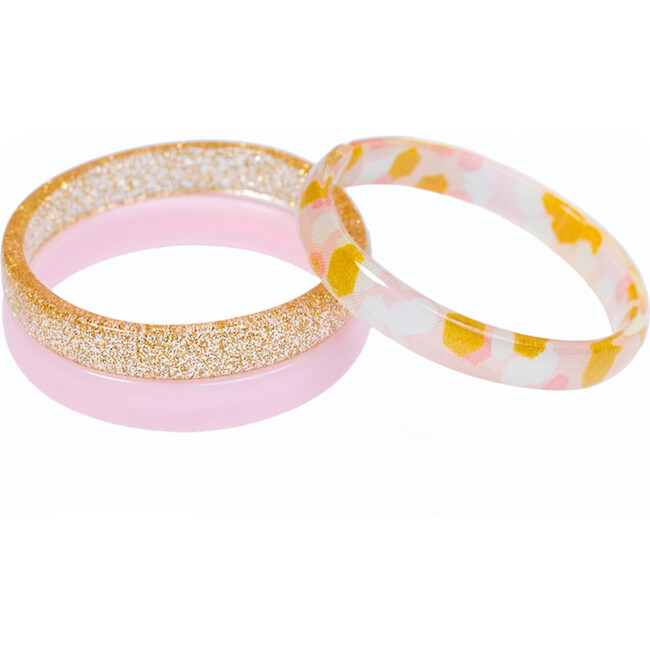 Pink Gold Dots Mix Bracelets - Bracelets - 1