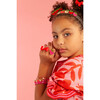 Multi Strawberry Pink Red Bangles - Bracelets - 2