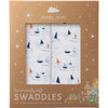 Sail Boats Swaddle 2 Pack - Swaddles - 2