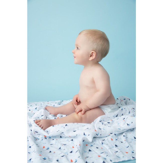 Sail Boats Swaddle 2 Pack - Swaddles - 3