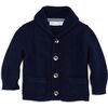 Shawl Collar Cardigan, Marine - Sweaters - 1 - thumbnail