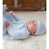 Classic Cable 3 Piece Set, Powder Blue - Mixed Apparel Set - 2