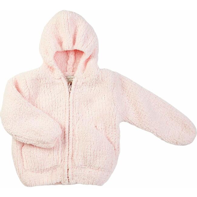 Chenille Jacket, Pretty Pink - Angel Dear Outerwear | Maisonette