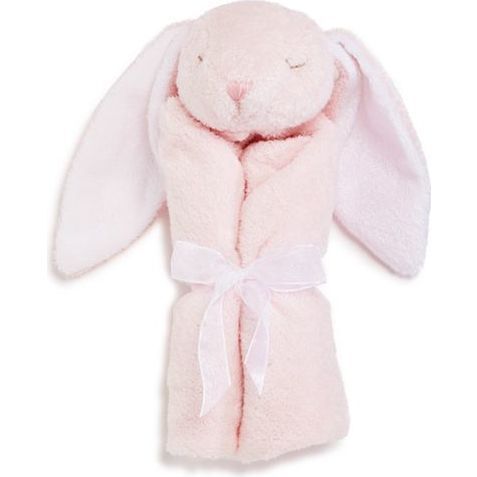 Bunny Blankie, Pink - Blankets - 2