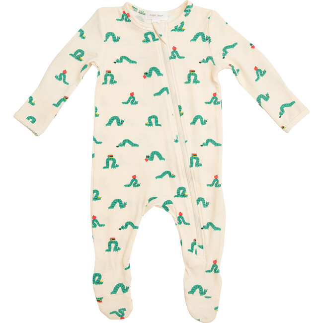 Zipper Footie, Inchworm - Rompers - 1
