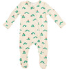 Zipper Footie, Inchworm - Rompers - 1 - thumbnail