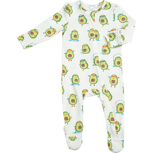 Zipper Footie, Avo- Cise - Rompers - 1