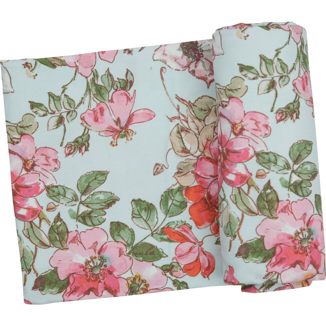 Swaddle Blanket, Woodland Rose - Swaddles - 1