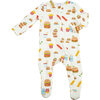 Zipper Footie, Burger Joint - Rompers - 3