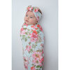 Swaddle Blanket, Woodland Rose - Swaddles - 2