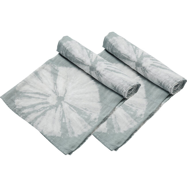 Grey Shiblori Sand Dollars Swaddle 2 Pack - Swaddles - 1