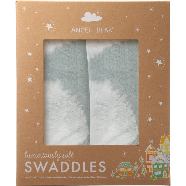 Grey Shiblori Sand Dollars Swaddle 2 Pack - Swaddles - 2