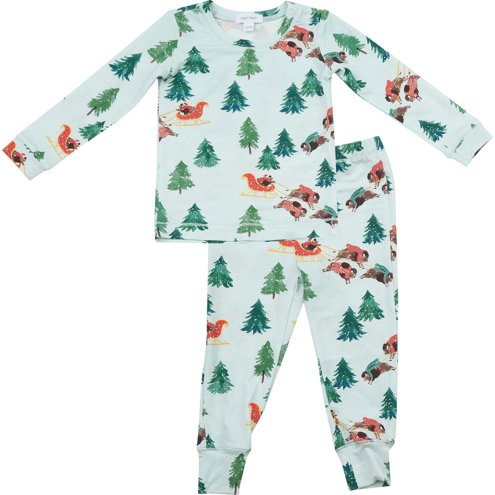 Angel Dear Christmas store Pajama Bundle of 2