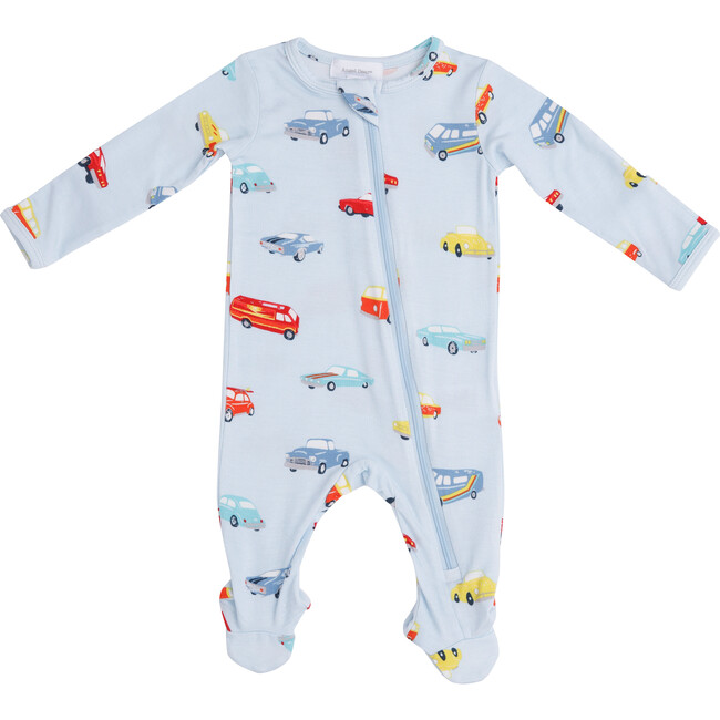 Zipper Footie, Sweet Ride - Rompers - 1