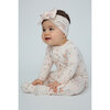 Zipper Footie, Pink Llama - Rompers - 2