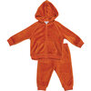 Jogging Suit, Rust - Mixed Apparel Set - 1 - thumbnail
