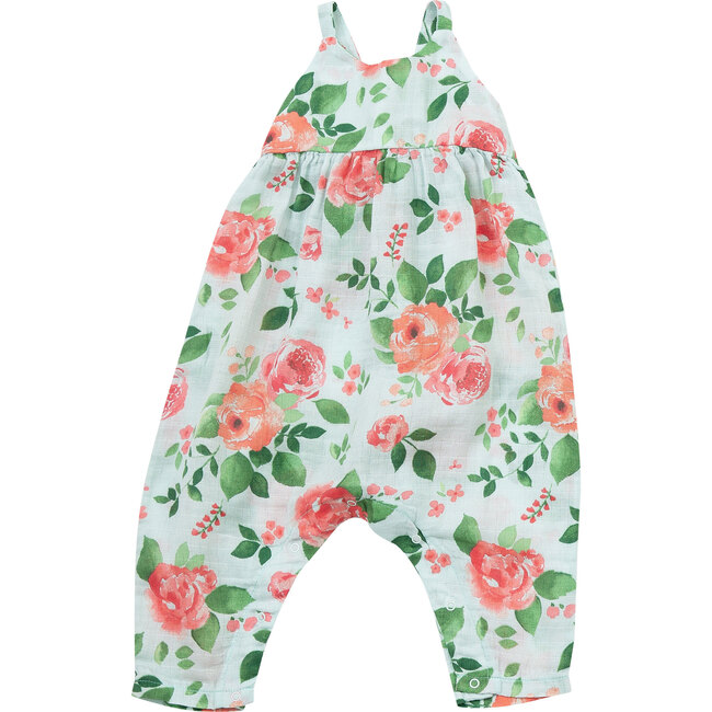 Tie Back Romper, Rose Garden Angel Dear Rompers