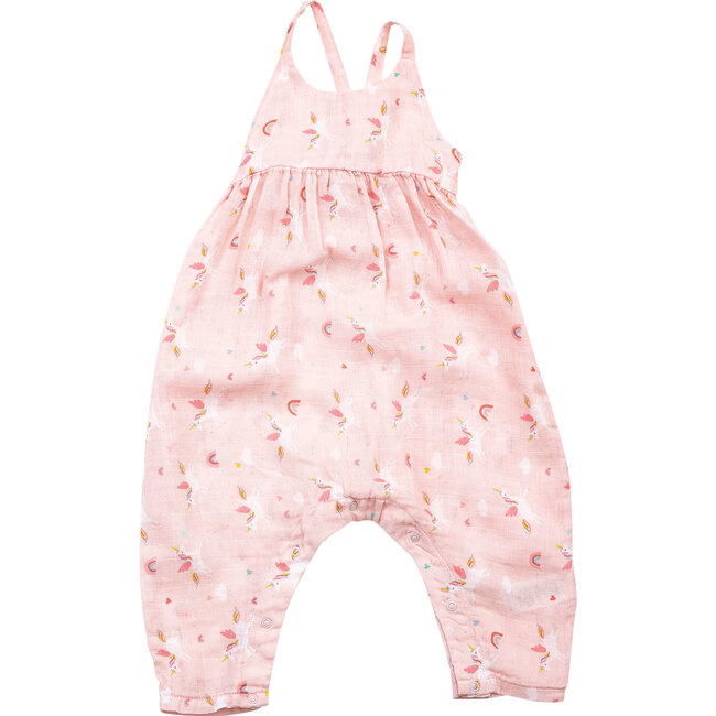 Tie Back Romper, Unicorns Angel Dear Rompers