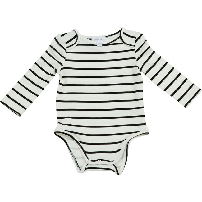 Lap Shoulder Bodysuit, Stripes - Onesies - 1