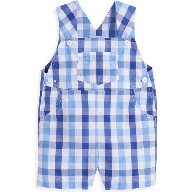 Short Overall, Sapphire Check