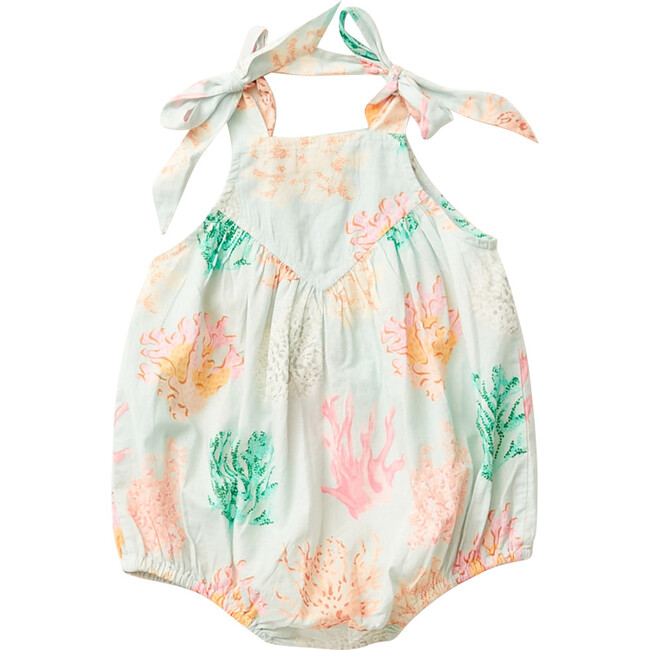 Monroe Bubble, Multi Coral - Onesies - 1