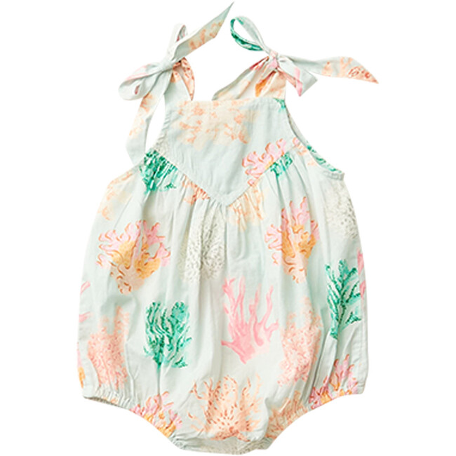 Monroe Bubble, Multi Coral - Onesies - 2