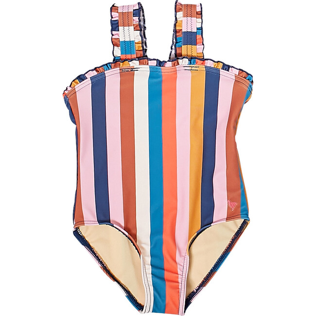 Emma Suit, Multi Stripe - One Pieces - 1