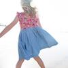 Elliot Dress, Honeysuckle Multi Floral - Dresses - 4
