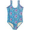 Claire Suit, Hawaiian Ocean Vine Floral - One Pieces - 1 - thumbnail