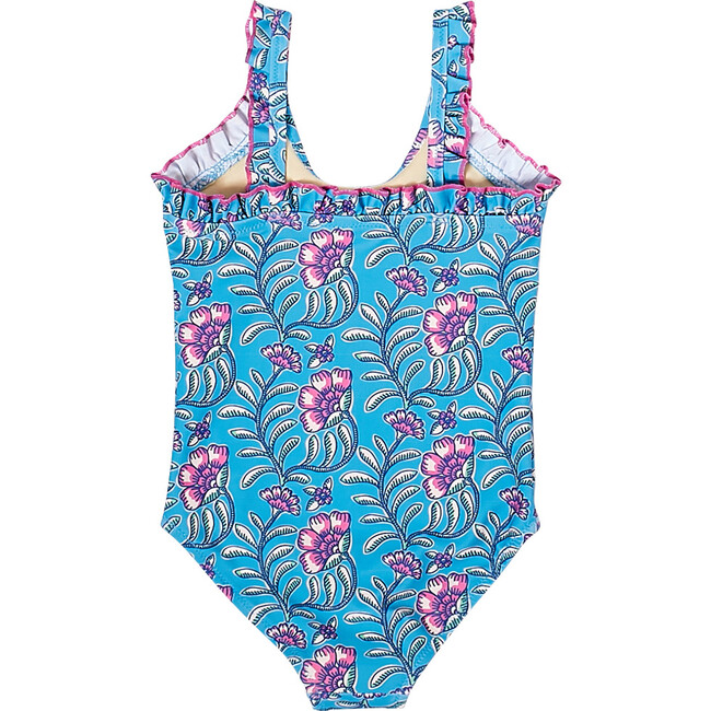 Claire Suit, Hawaiian Ocean Vine Floral - One Pieces - 2