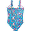 Claire Suit, Hawaiian Ocean Vine Floral - One Pieces - 2