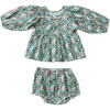 Ava Bella Two Piece Set, Evergreen Floral - Mixed Apparel Set - 1 - thumbnail