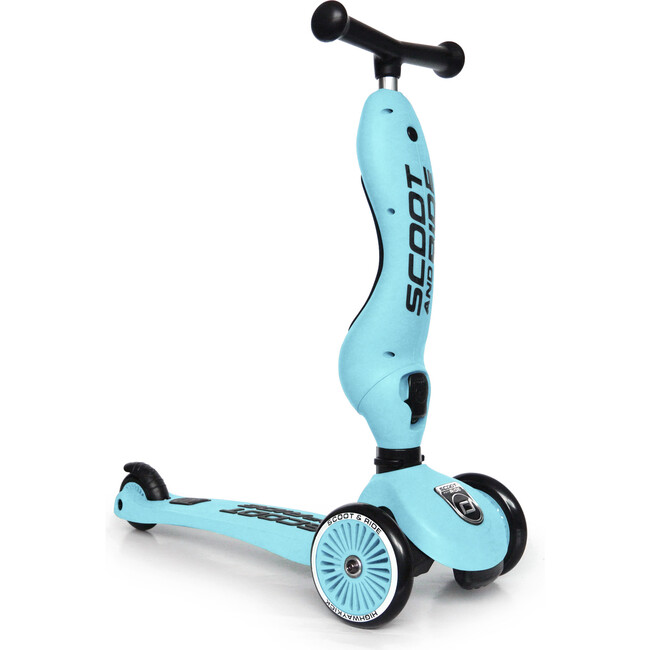 Highway Kick 1 Scooter, Blueberry - Tricycle - 1