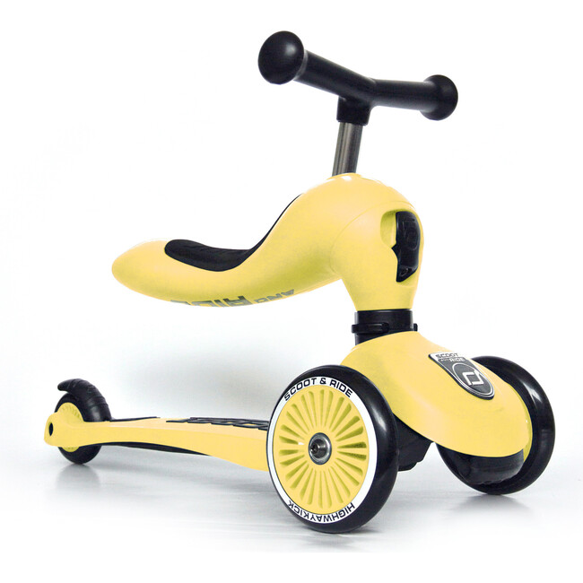 Highway Kick 1 Scooter, Lemon - Scoot and Ride Scooters | Maisonette