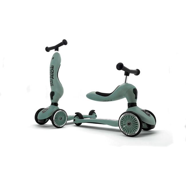 Highway Kick 1 Scooter, Forest - Tricycle - 3