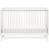 Peggy 3-in-1 Convertible Crib with Toddler Bed Conversion Kit, Warm White - Cribs - 1 - thumbnail
