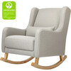 Kai Rocker, Grey Eco-Performance Fabric - Nursery Chairs - 4 - thumbnail
