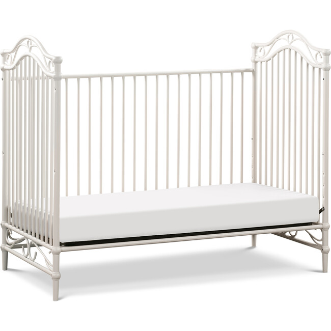 Camellia 3-in-1 Convertible Crib, Vintage White - Cribs - 5
