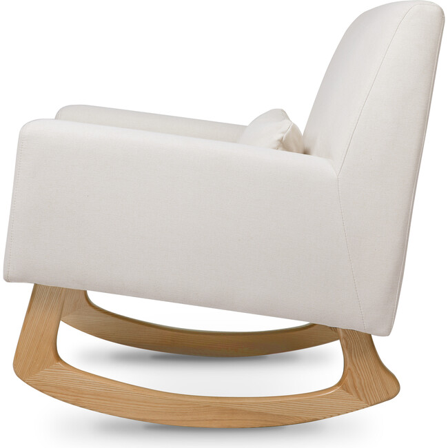 Sleepytime Rocker Cream with Light Legs Nursery Works Nursery Chairs Ottomans Maisonette