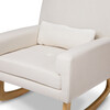 Sleepytime Rocker, Cream with Light Legs - Nursery Chairs - 8