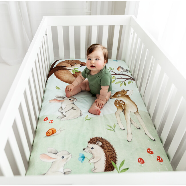 Enchanted Forest Standard Crib Sheet - Crib Sheets - 3