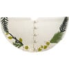 Greenery Tree Skirt, Cream/Green - Tree Skirts - 1 - thumbnail