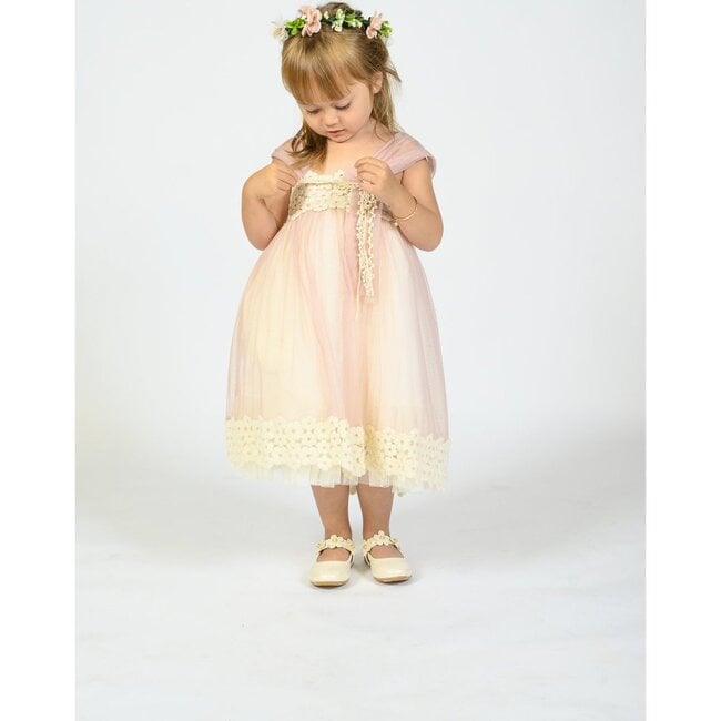Sharon Dress, Pink - Dresses - 2