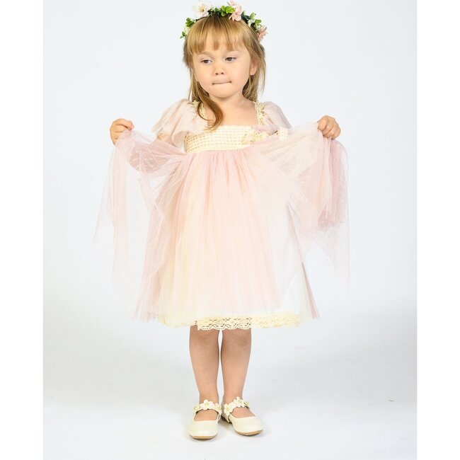 Sharon Dress, Pink - Dresses - 3