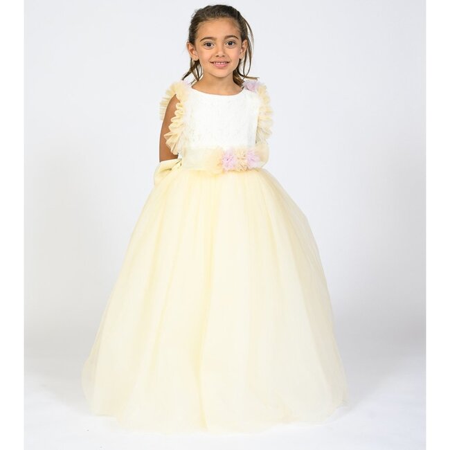 Loretta Dress, Champagne - Dresses - 2